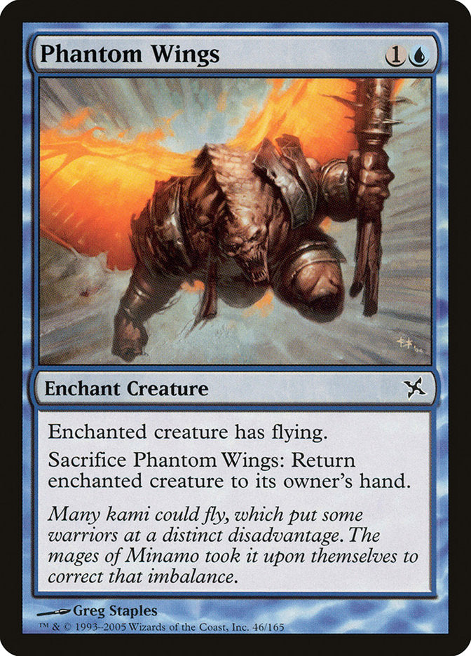Phantom Wings [Betrayers of Kamigawa] Magic: The Gathering