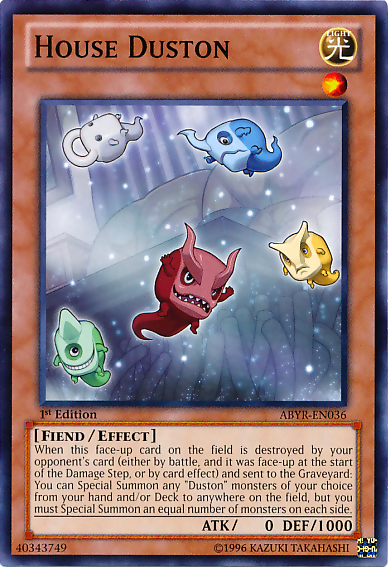 House Duston [ABYR-EN036] Common Yu-Gi-Oh!
