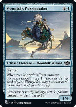 Moonfolk Puzzlemaker [Jumpstart 2022] Magic: The Gathering