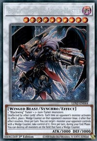 Blackwing Full Armor Master [LDS2-EN044] Secret Rare Yu-Gi-Oh!