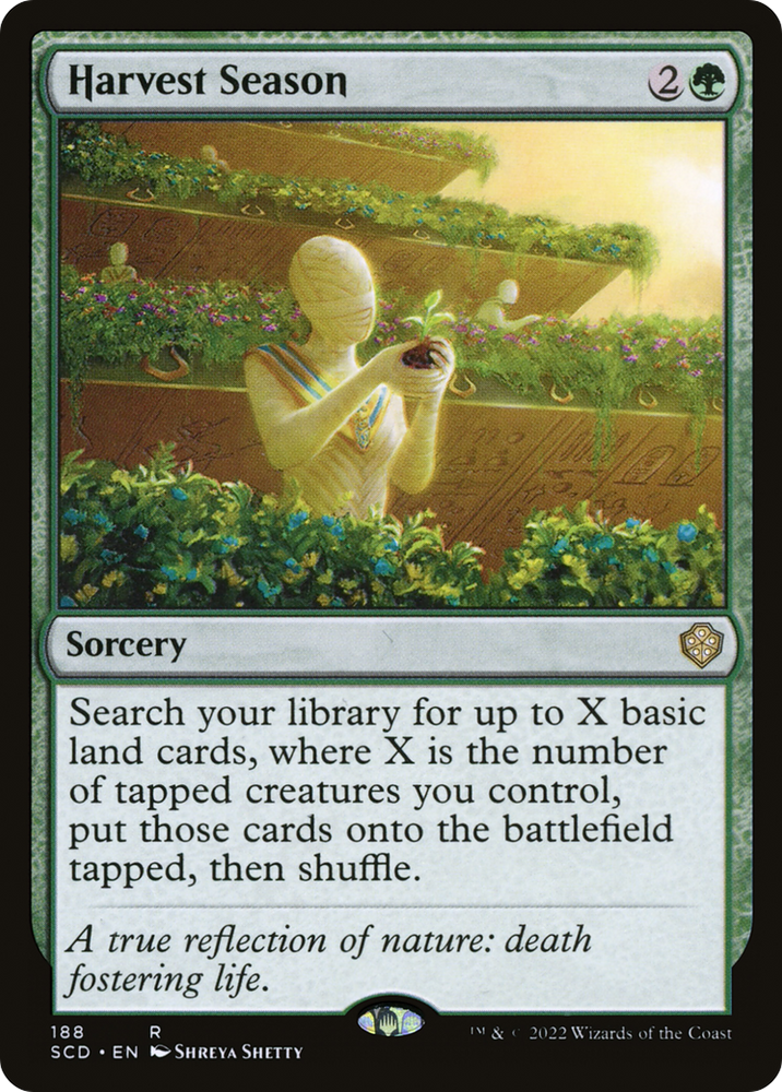 Harvest Season [Starter Commander Decks] Magic: The Gathering