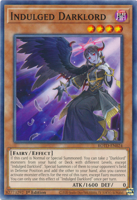 Indulged Darklord [ROTD-EN024] Common Yu-Gi-Oh!