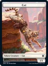 Cat // Insect Double-Sided Token [Zendikar Rising Tokens] Magic: The Gathering