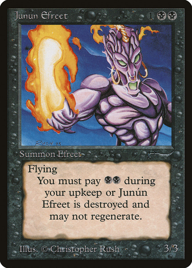 Junun Efreet [Arabian Nights] Magic: The Gathering
