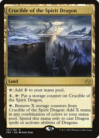 Crucible of the Spirit Dragon [Fate Reforged] Magic: The Gathering