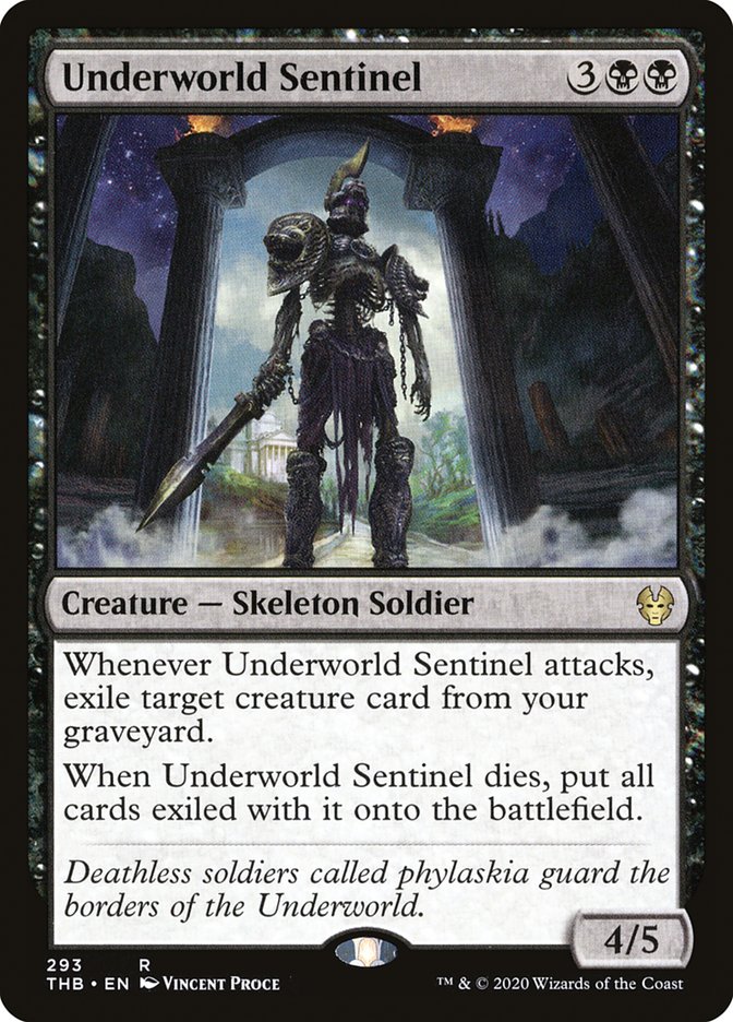 Underworld Sentinel [Theros Beyond Death] Magic: The Gathering