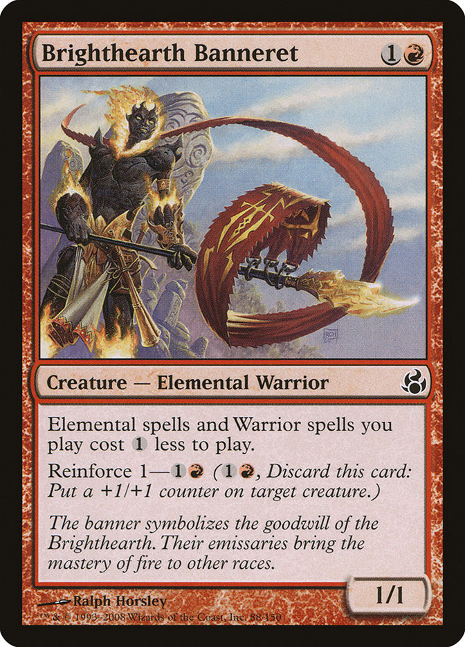 Brighthearth Banneret [Morningtide] Magic: The Gathering