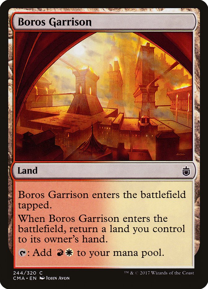 Boros Garrison [Commander Anthology] Magic: The Gathering