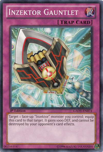 Inzektor Gauntlet [GAOV-EN074] Common Yu-Gi-Oh!