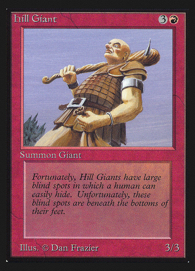 Hill Giant [Collectors' Edition] Magic: The Gathering