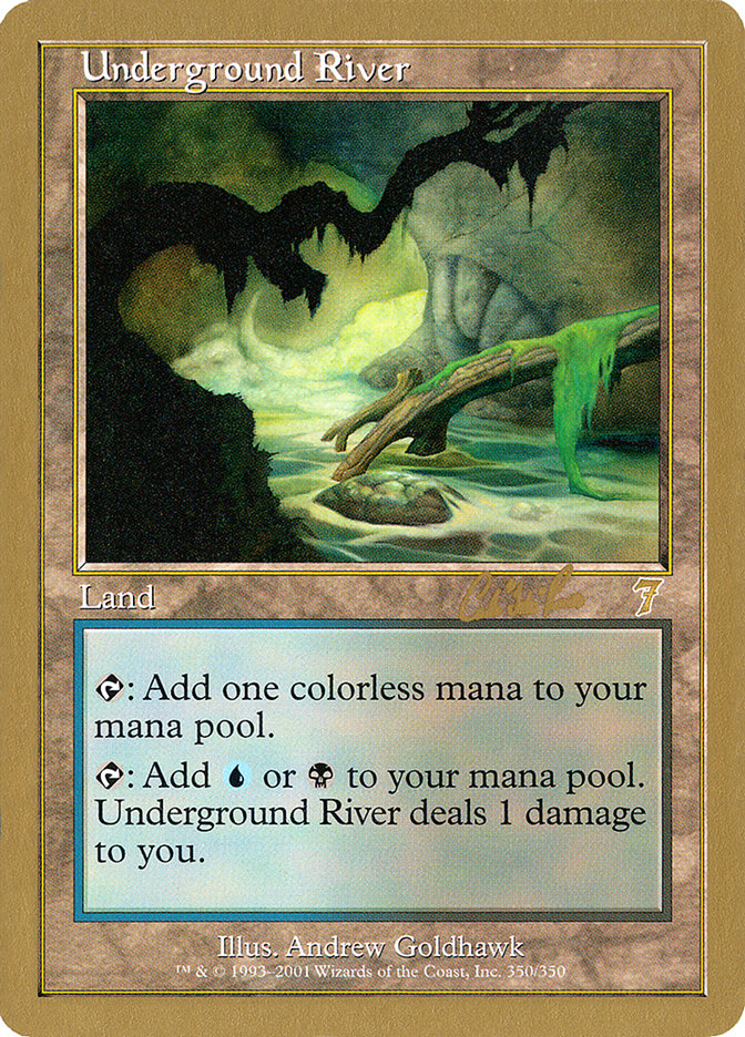 Underground River (Carlos Romao) [World Championship Decks 2002] Magic: The Gathering