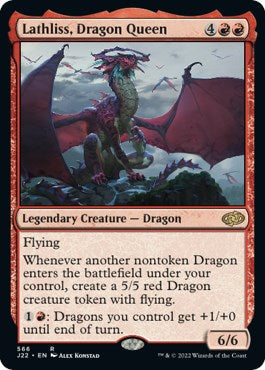 Lathliss, Dragon Queen [Jumpstart 2022] Magic: The Gathering