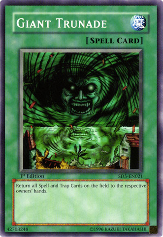 Giant Trunade [SD5-EN021] Common Yu-Gi-Oh!