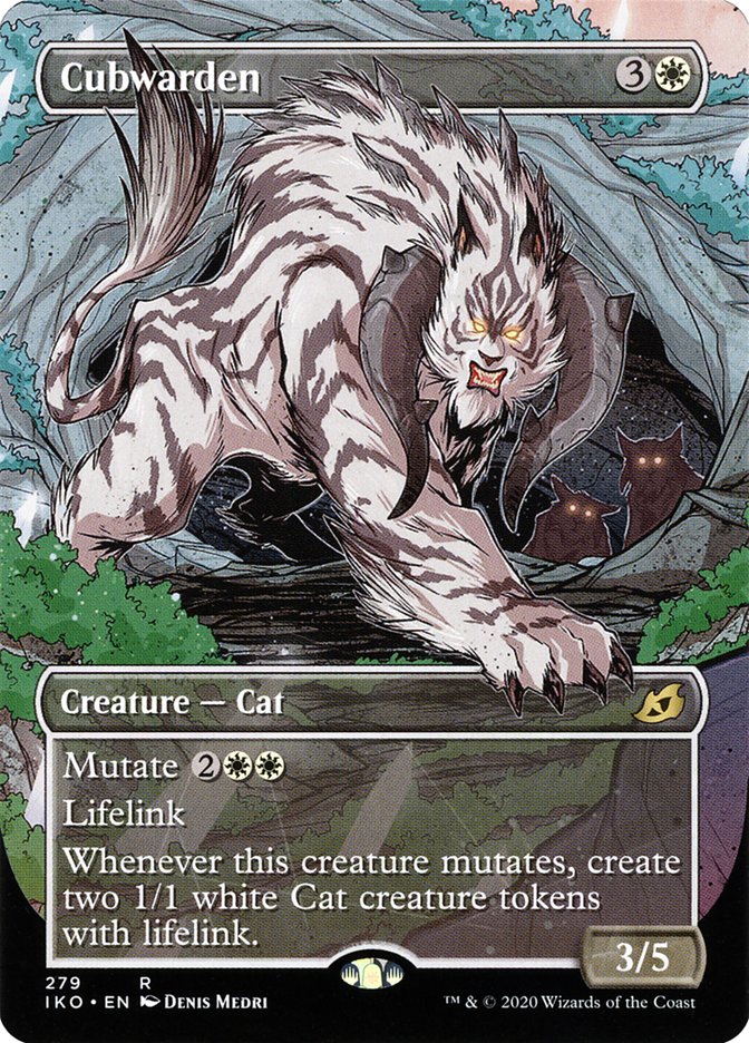 Cubwarden (Showcase) [Ikoria: Lair of Behemoths] Magic: The Gathering