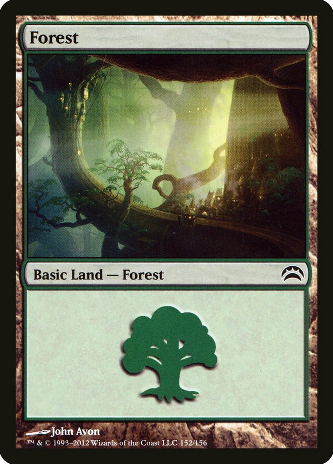 Forest (152) [Planechase 2012] Magic: The Gathering