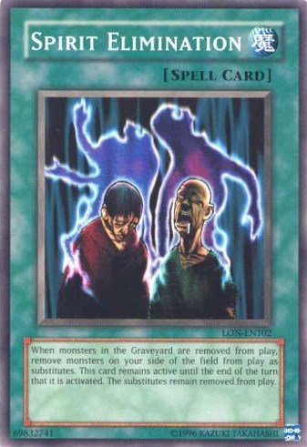 Spirit Elimination [LON-EN102] Common Yu-Gi-Oh!