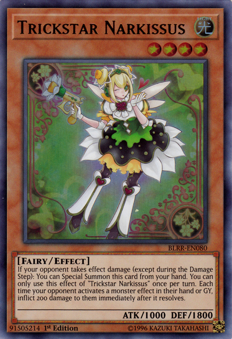 Trickstar Narkissus [BLRR-EN080] Ultra Rare Yu-Gi-Oh!