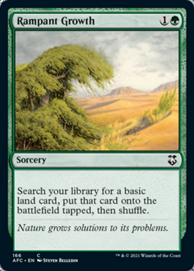 Rampant Growth [Dungeons & Dragons: Adventures in the Forgotten Realms Commander] Magic: The Gathering