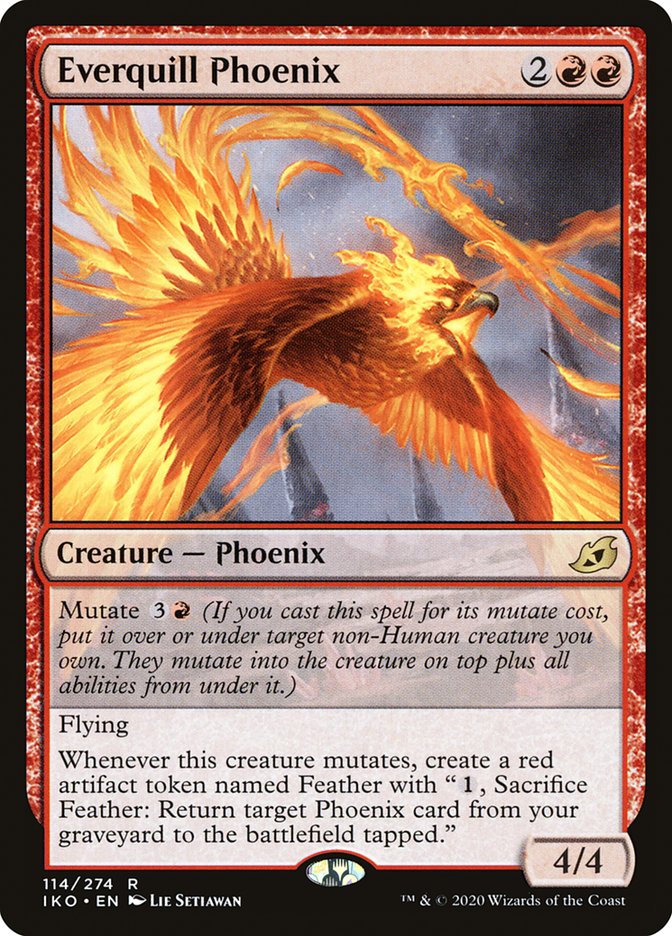 Everquill Phoenix [Ikoria: Lair of Behemoths] Magic: The Gathering