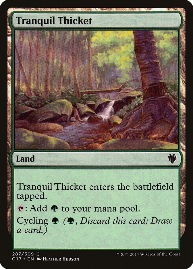 Tranquil Thicket [Commander 2017] Magic: The Gathering