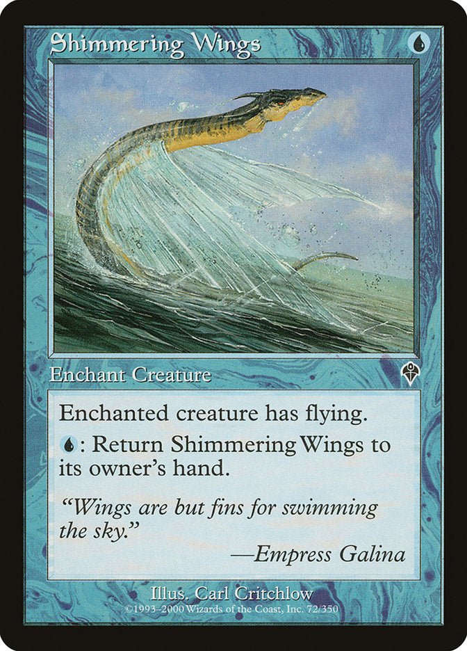 Shimmering Wings [Invasion] Magic: The Gathering