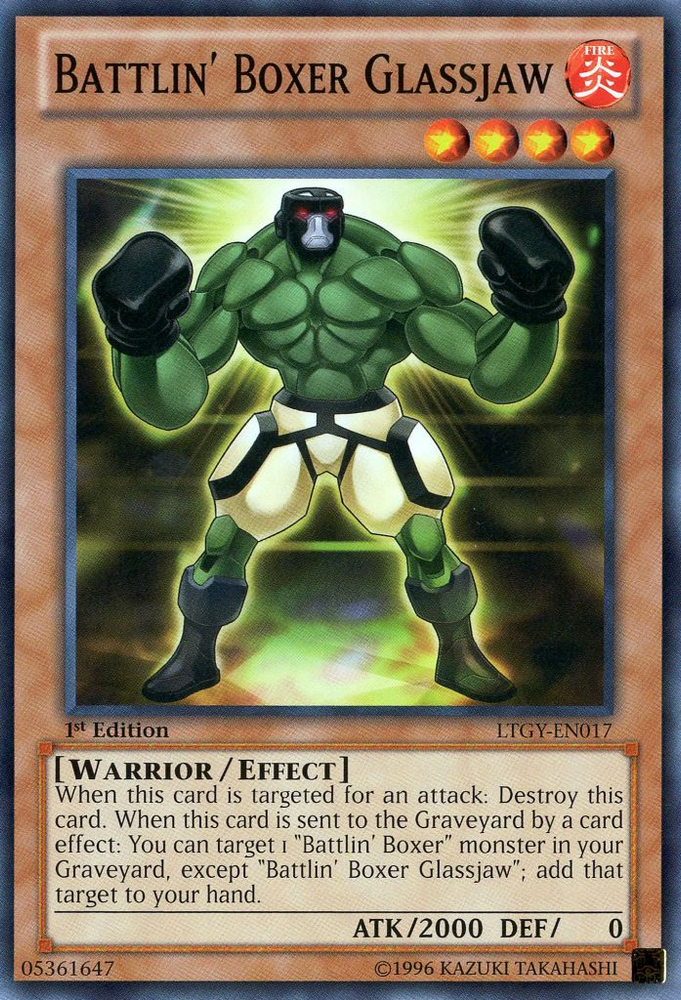 Battlin' Boxer Glassjaw [LTGY-EN017] Common Yu-Gi-Oh!