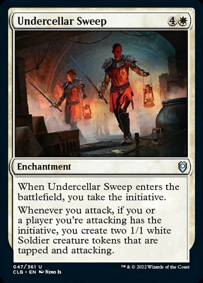 Undercellar Sweep [Commander Legends: Battle for Baldur's Gate] Magic: The Gathering