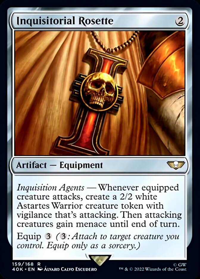 Inquisitorial Rosette [Warhammer 40,000] Magic: The Gathering