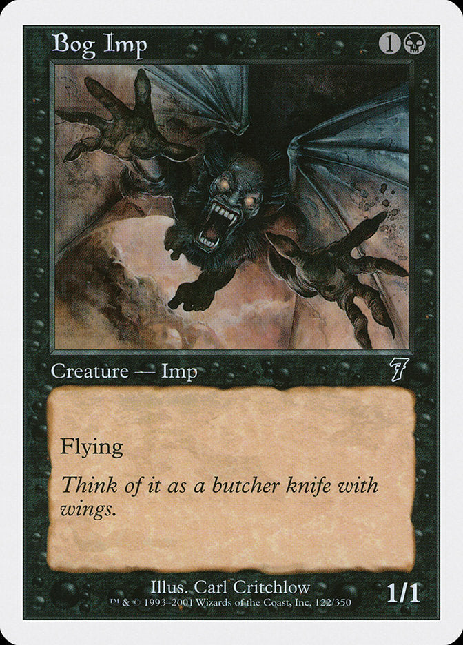 Bog Imp [Seventh Edition] Magic: The Gathering