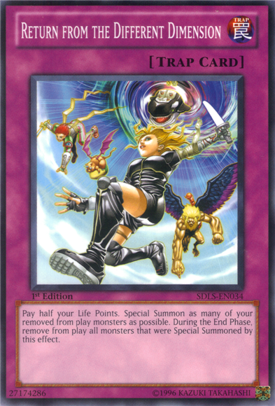 Return from the Different Dimension [SDLS-EN034] Common Yu-Gi-Oh!