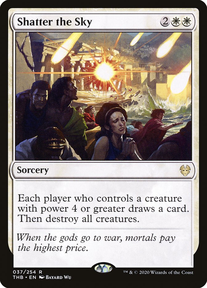 Shatter the Sky [Theros Beyond Death] Magic: The Gathering