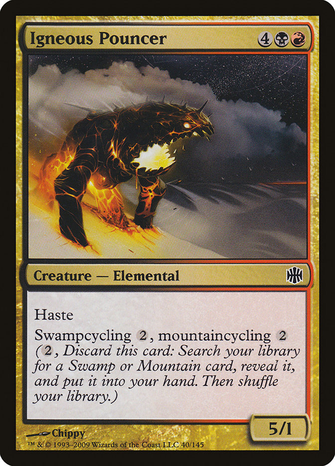 Igneous Pouncer [Alara Reborn] Magic: The Gathering