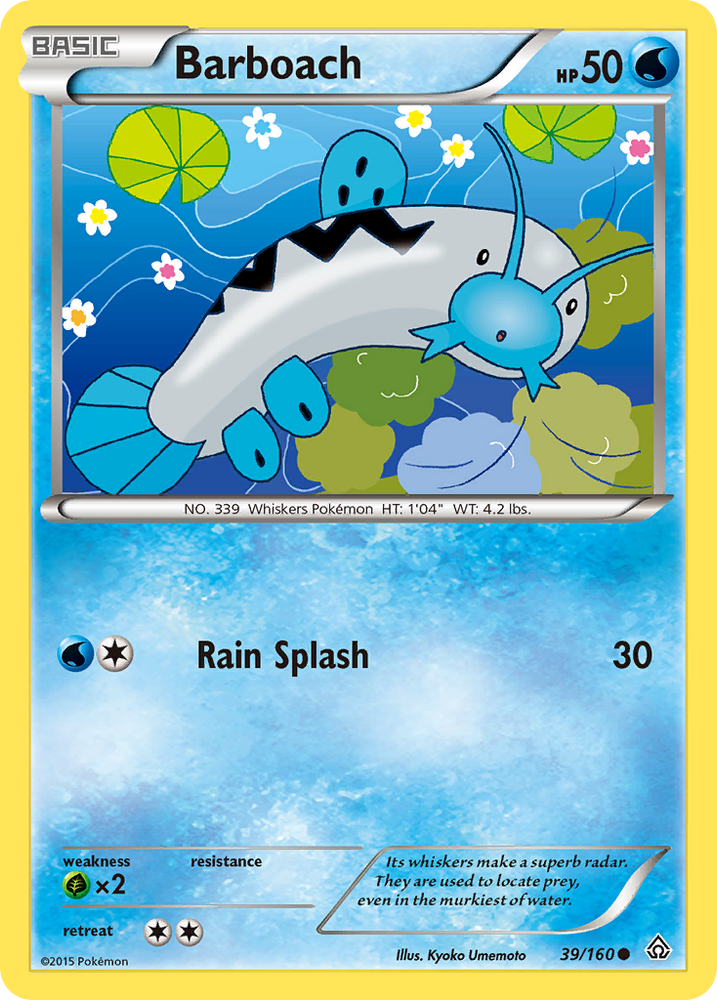 Barboach (39/160) [XY: Primal Clash] Pokémon