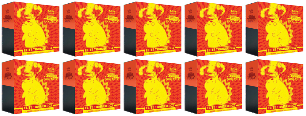 Sword & Shield: Vivid Voltage - Elite Trainer Box Case