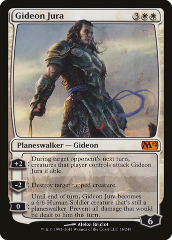 Gideon Jura [Magic 2012] Magic: The Gathering