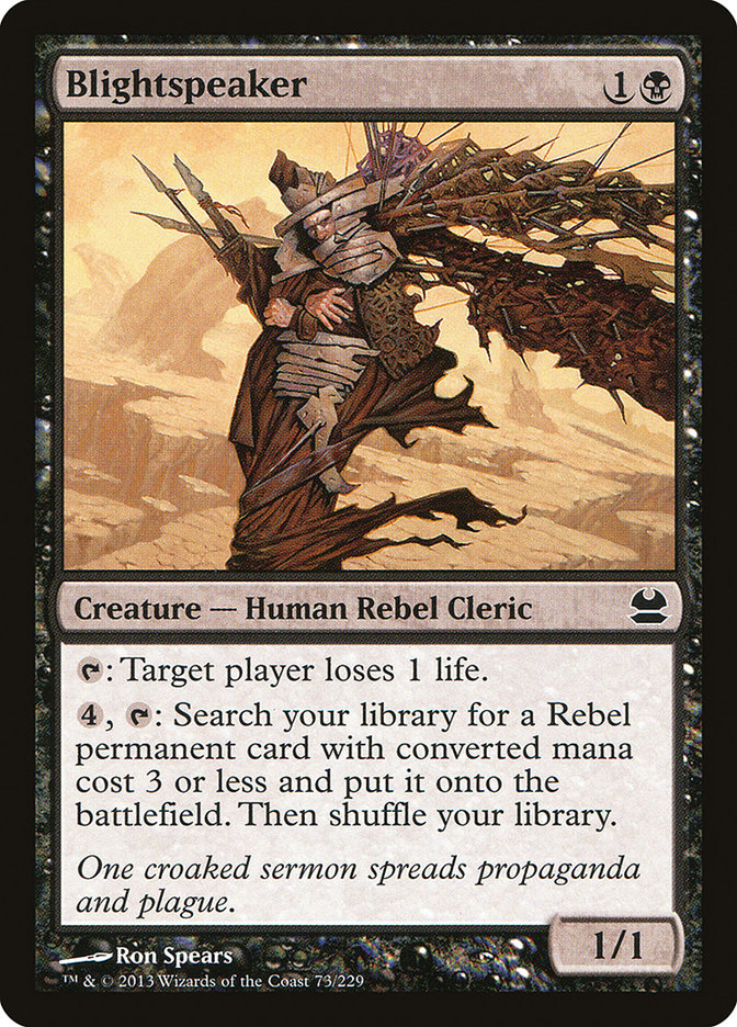 Blightspeaker [Modern Masters] Magic: The Gathering