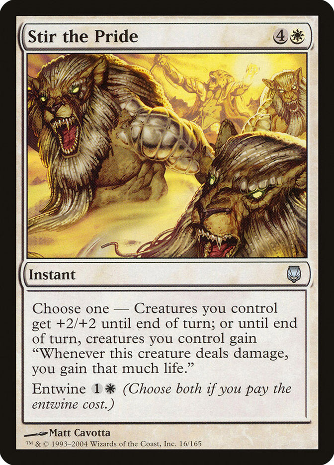 Stir the Pride [Darksteel] Magic: The Gathering
