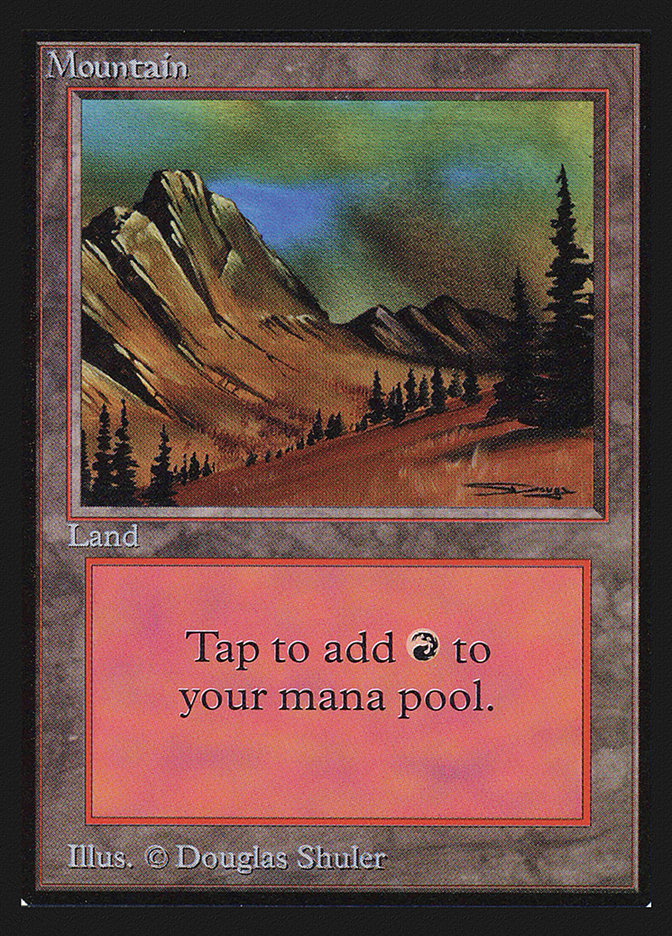 Mountain (299) [Collectors' Edition] Magic: The Gathering