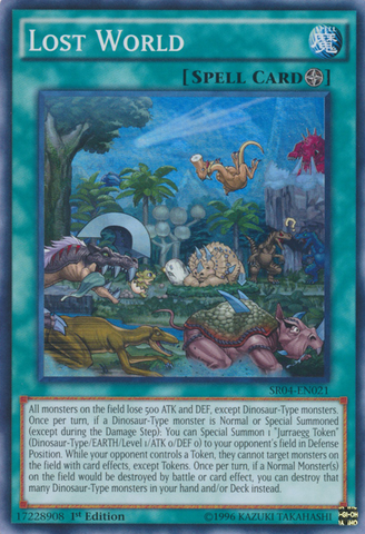 Lost World [SR04-EN021] Super Rare Yu-Gi-Oh!
