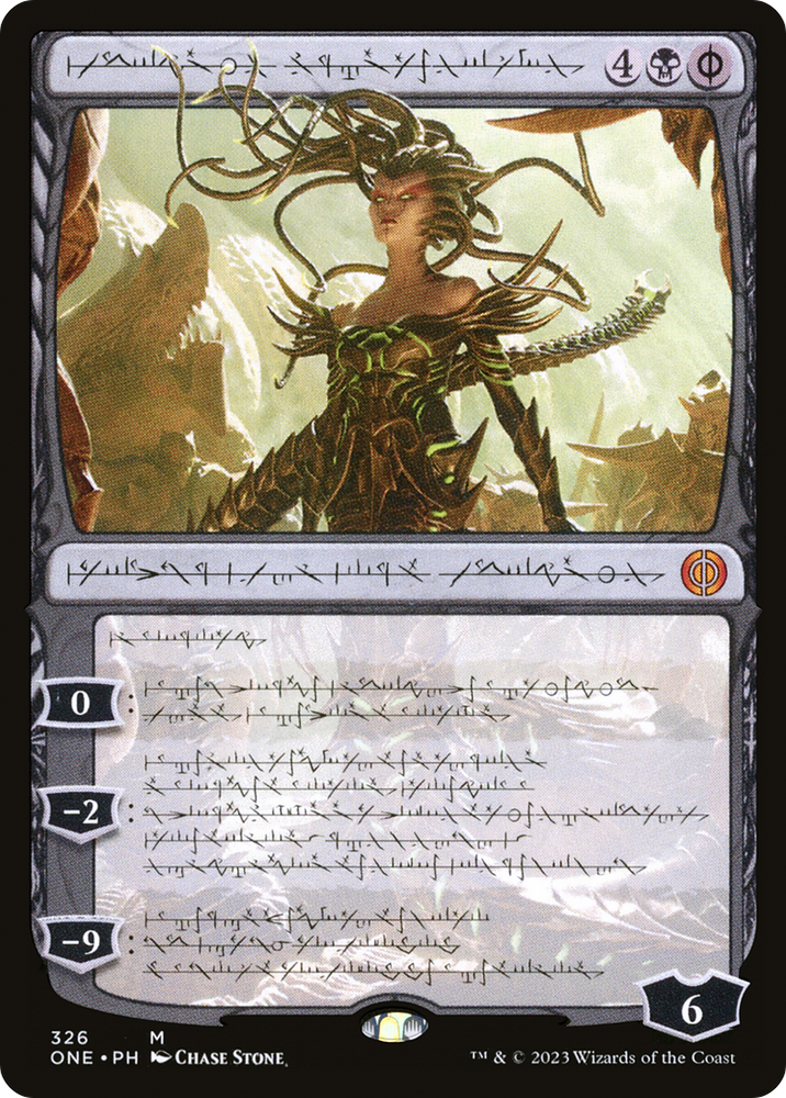 Vraska, Betrayal's Sting (Phyrexian) [Phyrexia: All Will Be One] Magic: The Gathering