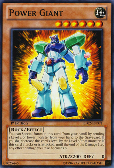 Power Giant [BP02-EN091] Common Yu-Gi-Oh!