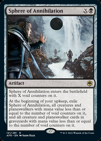 Sphere of Annihilation [Dungeons & Dragons: Adventures in the Forgotten Realms] Magic: The Gathering