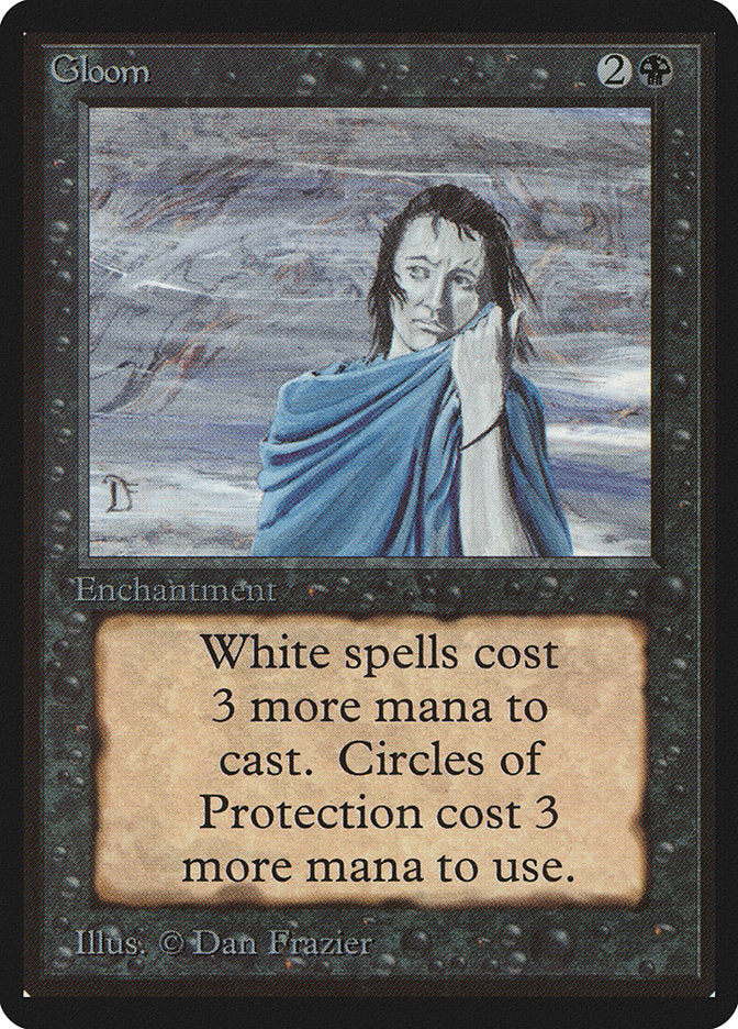 Gloom [Beta Edition] Magic: The Gathering