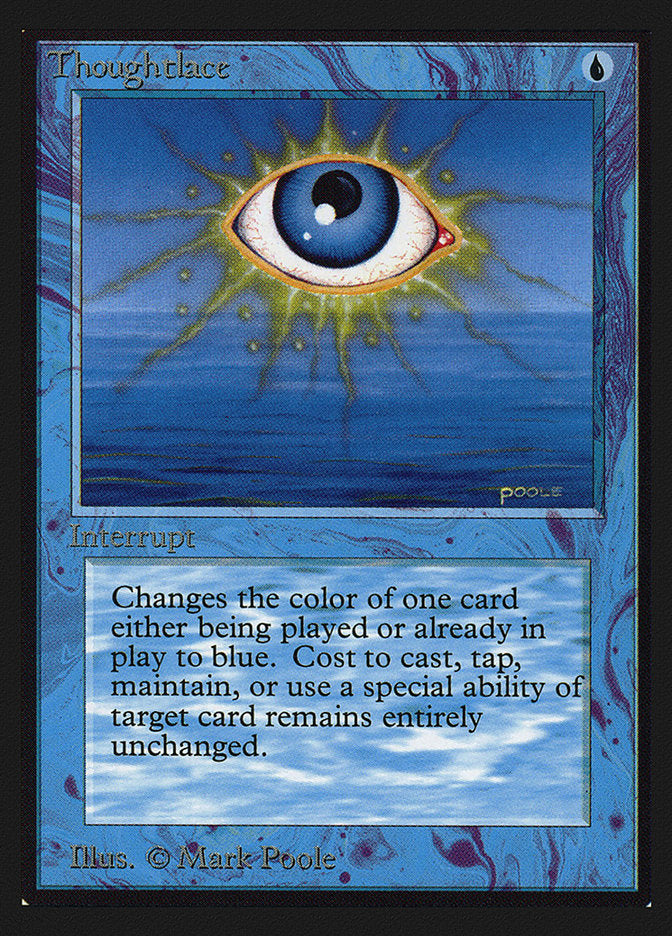 Thoughtlace [International Collectors' Edition] Magic: The Gathering