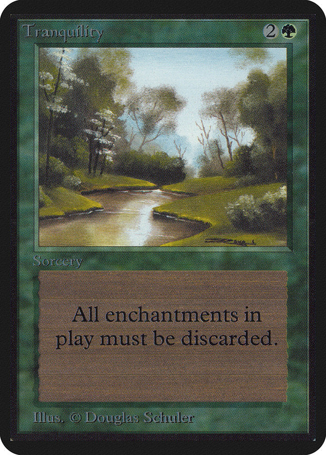 Tranquility [Alpha Edition] Magic: The Gathering