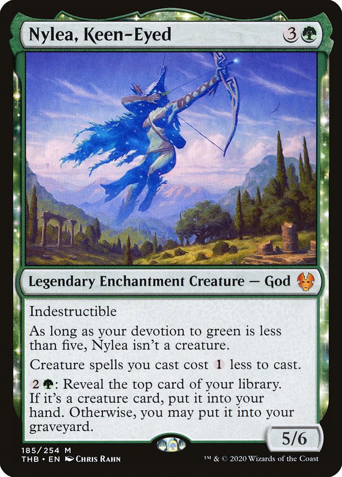 Nylea, Keen-Eyed [Theros Beyond Death] Magic: The Gathering