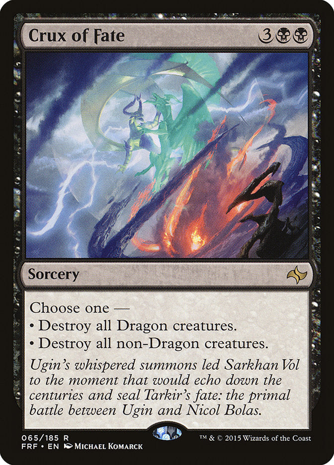 Crux of Fate [Fate Reforged] Magic: The Gathering