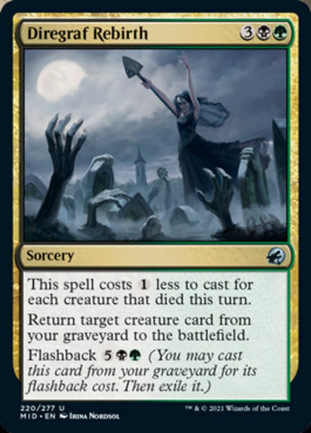 Diregraf Rebirth [Innistrad: Midnight Hunt] Magic: The Gathering