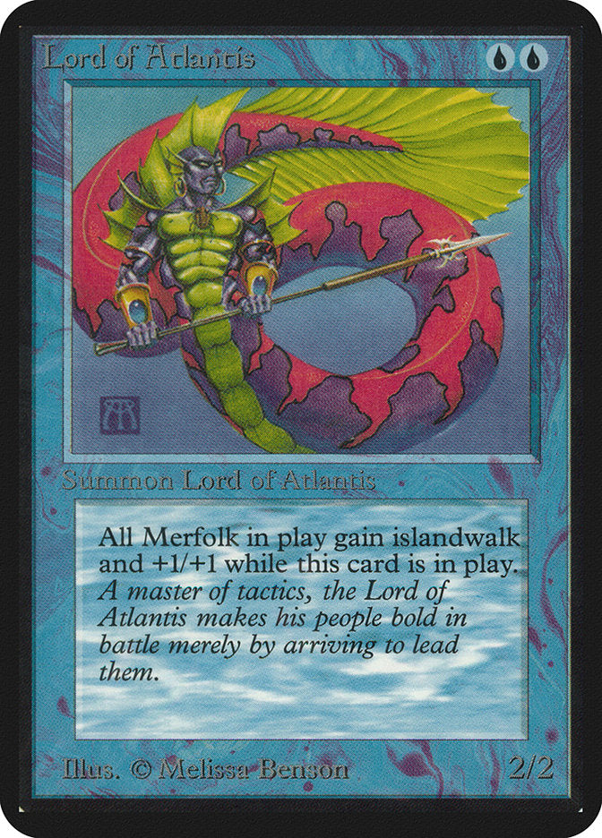 Lord of Atlantis [Alpha Edition] Magic: The Gathering