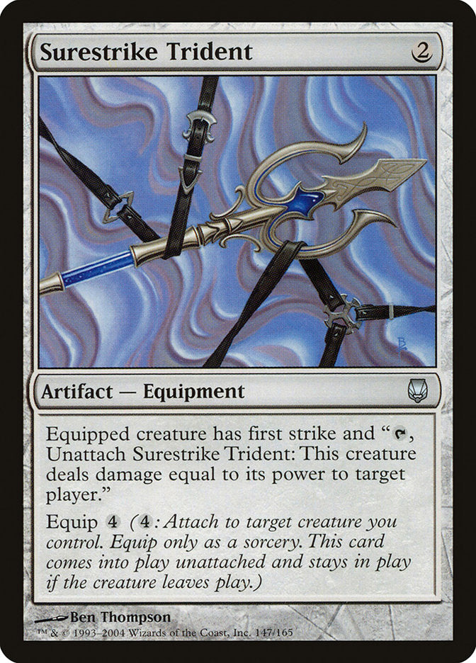 Surestrike Trident [Darksteel] Magic: The Gathering